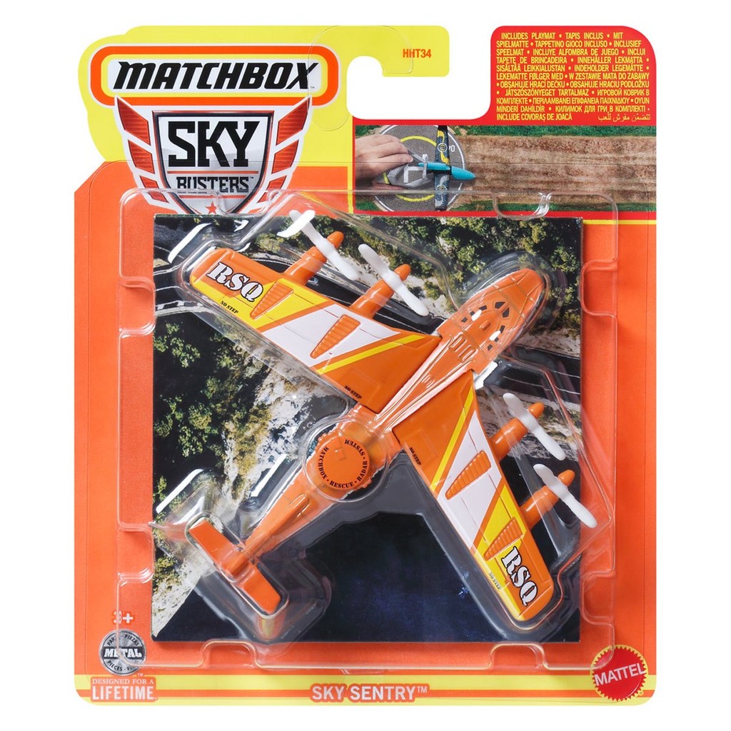 Matchbox Mattel Sky Busters Avião Sky Sentry
