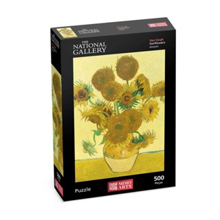 Quebra-Cabeça Puzzle 500 Peças Girassóis - Van Gogh Mimo Toys - 2602 em Oferta na Shopee