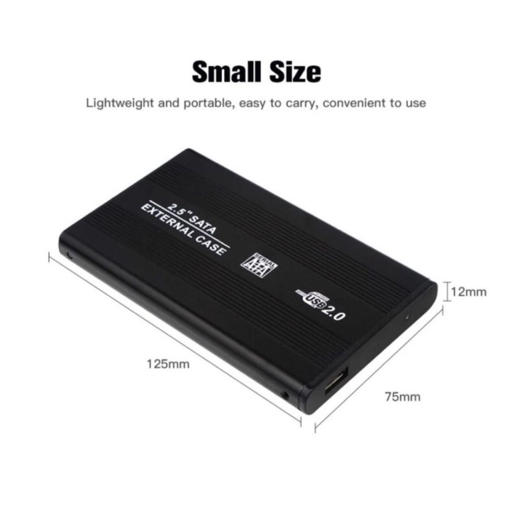 Case Gaveta Hd Sata Externo 2.5 Notebook Usb 2.0 Pc em Oferta na Shopee