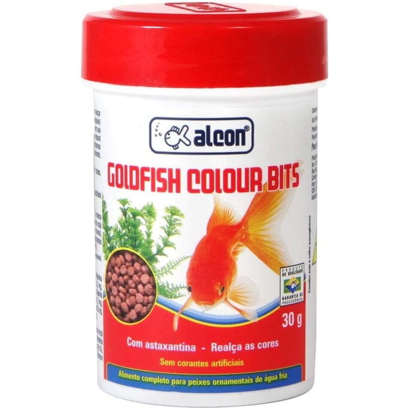 ALCON GOLDFISH COLOUR BITS 30G em Oferta na Shopee