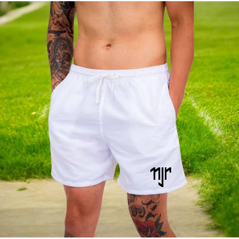 Short Bermuda Tactel Masculina Moda Futebol NeymarJr Leve Caminhada Esporte