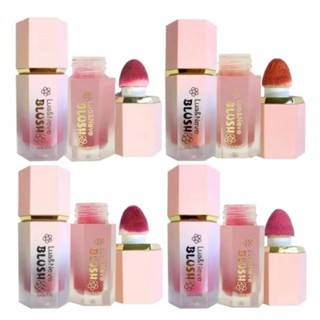 Lua e neve - Blush Liquido com Esponja em Oferta na Shopee