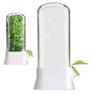 Dispenser Recipiente Armazenamento Ervas Frescas Geladeira Conserva Aspargo Salsa Alecrim Coentro Legumes Vegetais em Oferta na Shopee