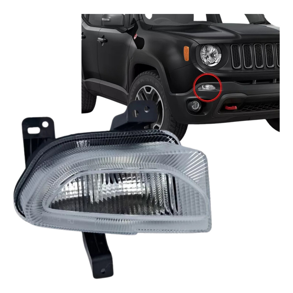 Pisca Seta Parachoque Jeep Renegade 2015 2016 2018 19 20 21 Unidade
