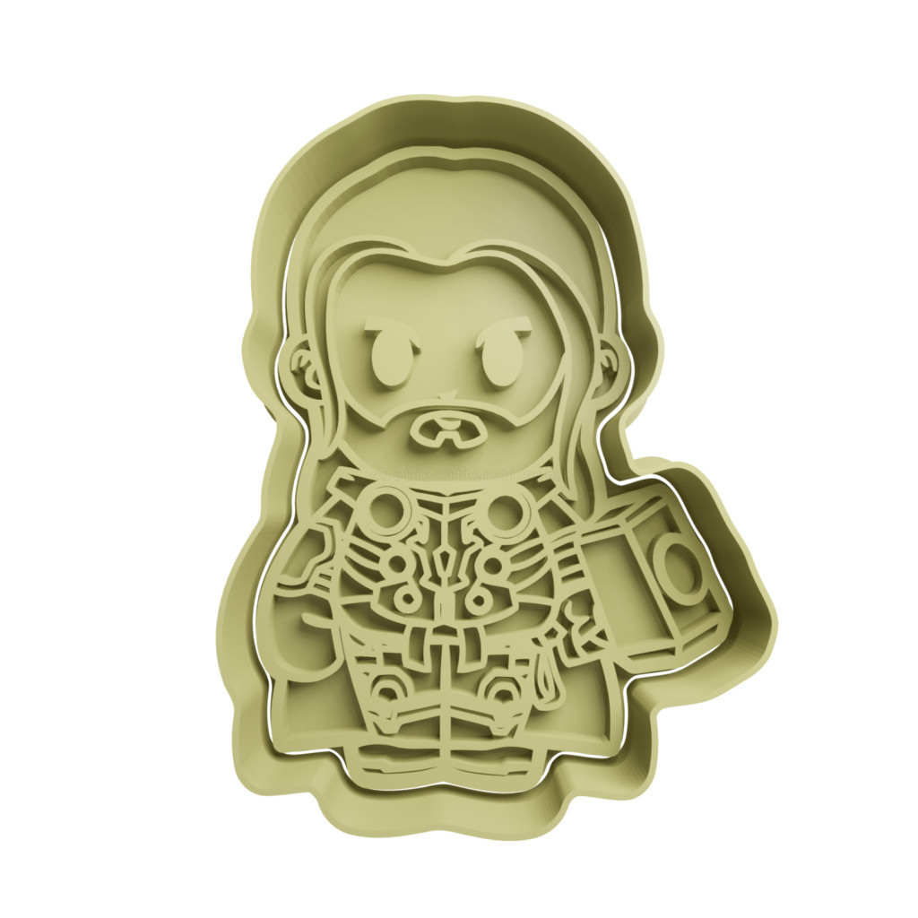 Cortador De Biscoito Thor Cute - Thor