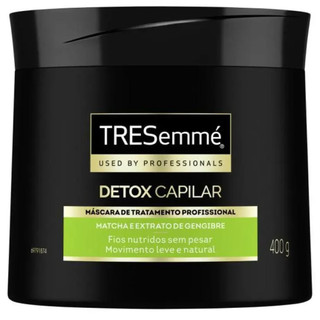 Máscara De Tratamento Regular TRESemmé Detox Capilar 400g em Oferta na Shopee