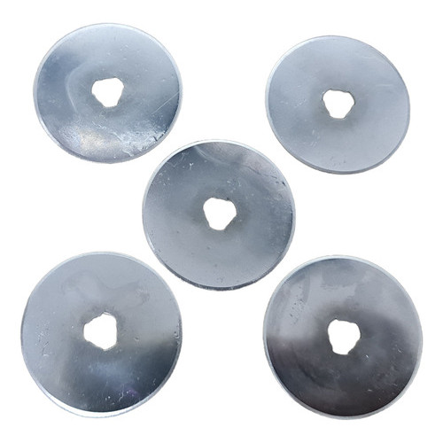 Kit 5 Lâminas Disco Corte Cortador Circular 45mm Patchwork em Oferta na Shopee