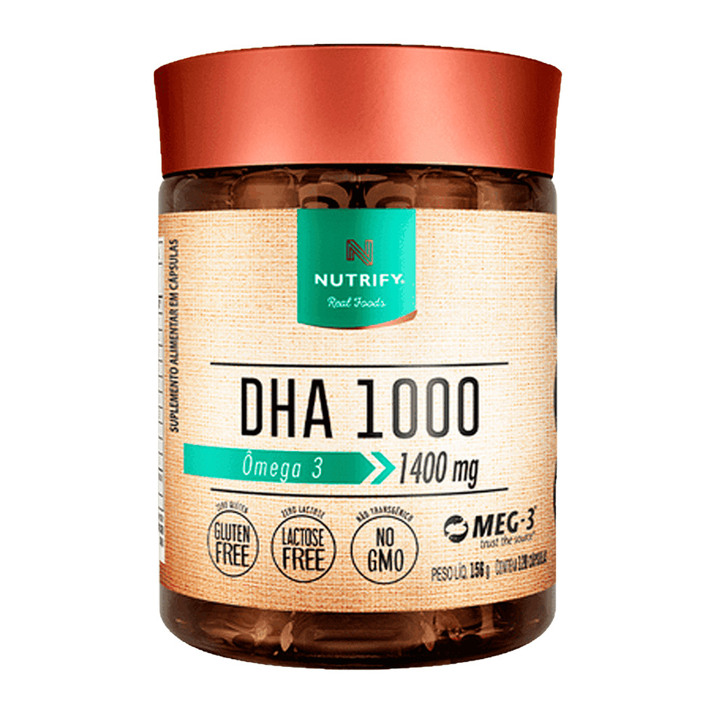 Dha 1000 60 Capsulas Nutrify em Oferta na Shopee