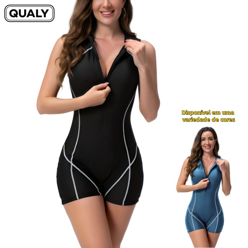 Maio Feminino Praia/Roupa De Banho/Roupa De Praia/Maio Natação/Maiô Feminino/Surf/Maio Manga Longa/Maio Plus Size em Oferta na Shopee