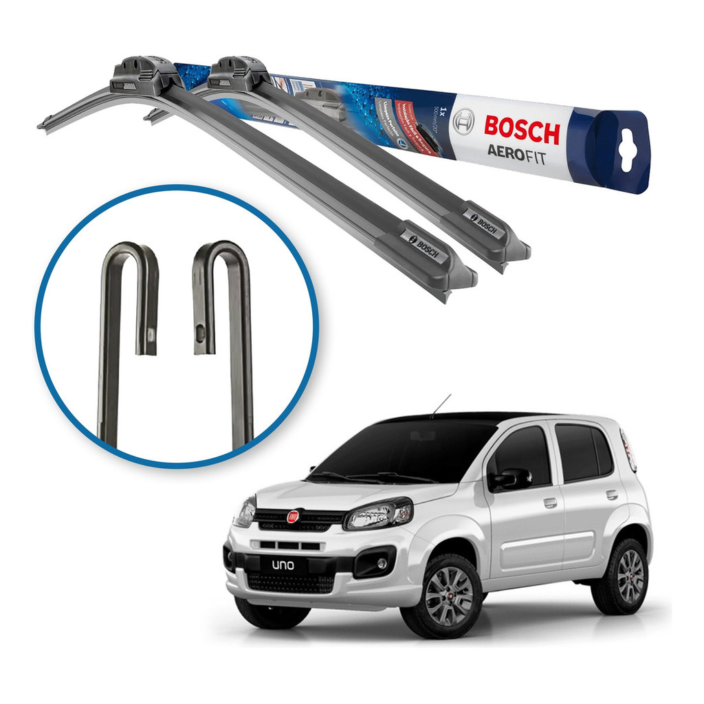 Palheta Limpador Parabrisa Original Bosch Fiat Uno 2011 a 2015 em Oferta na Shopee