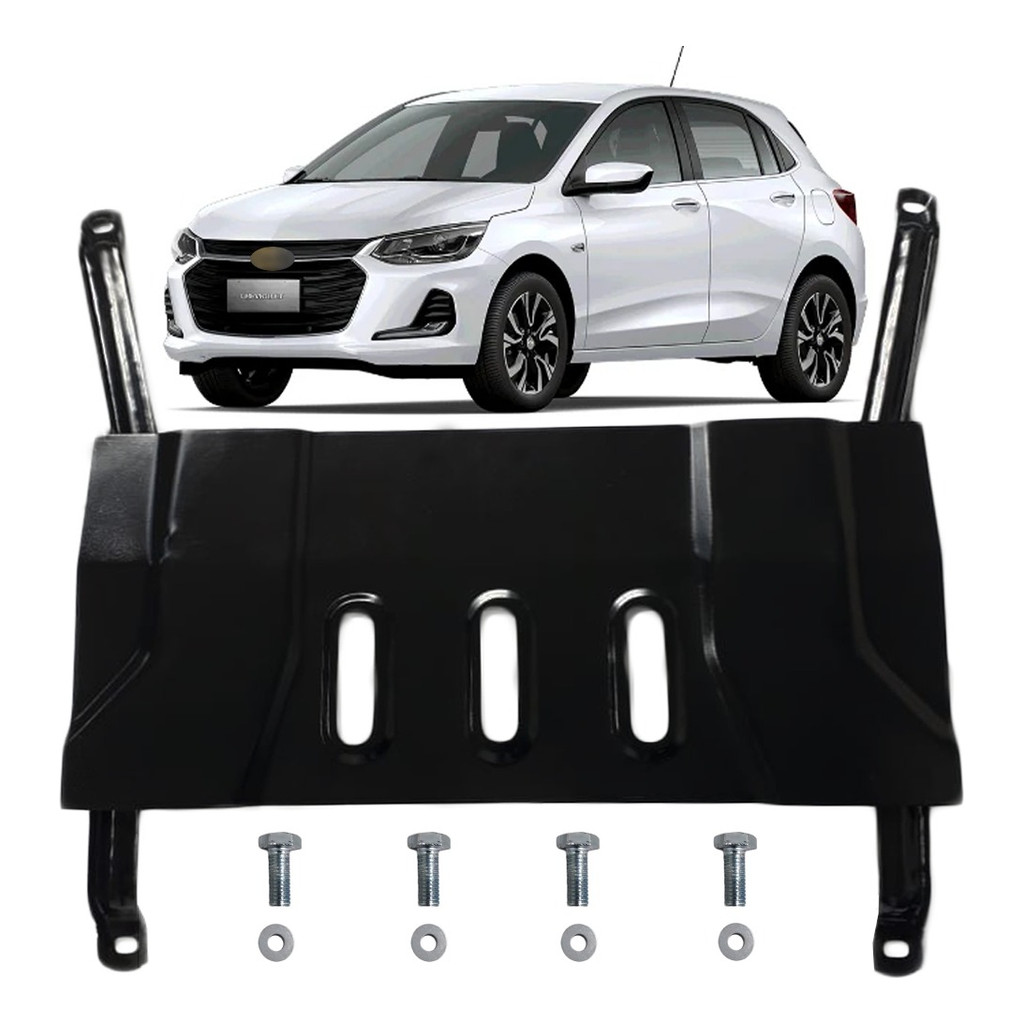 Protetor De Carter Peito Aço Onix Hatch Turbo 2024 2025 em Oferta na Shopee