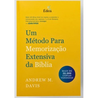 Um Método para Memorização Extensiva da Bíblia | Andrew M. Davis em Oferta na Shopee