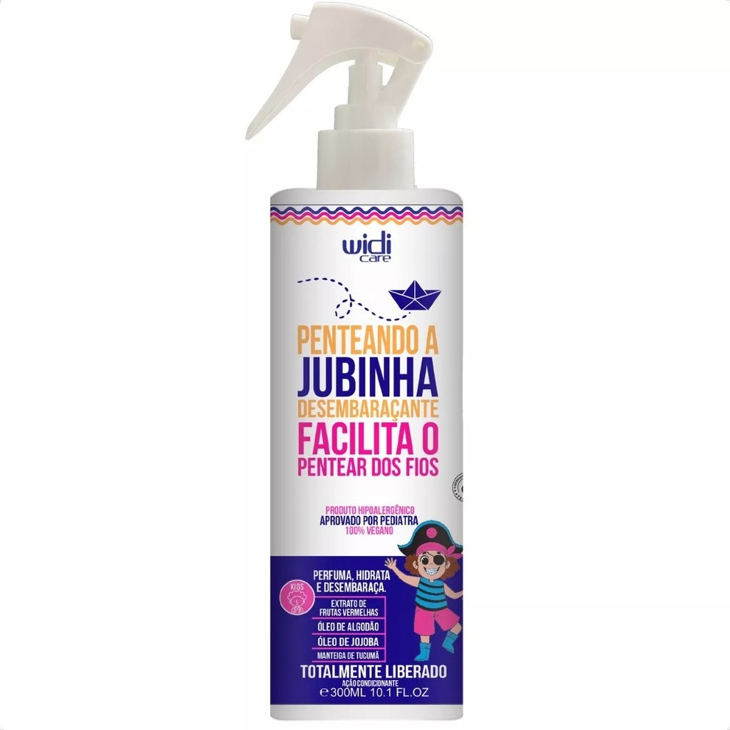 Penteando A Jubinha Spray Desembaraçante 300ml - Widi Care