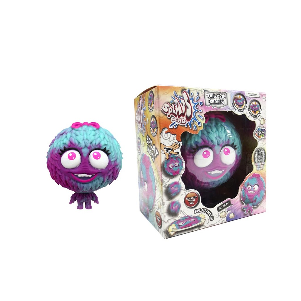 Boneco Elástico Cutsty de 10cm Série Tie Dye - Splats Head - Hobbies & Collections