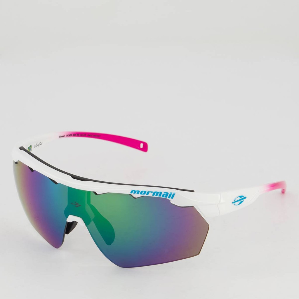 Óculos de Sol Mormaii Smash Branco e Rosa em Oferta na Shopee