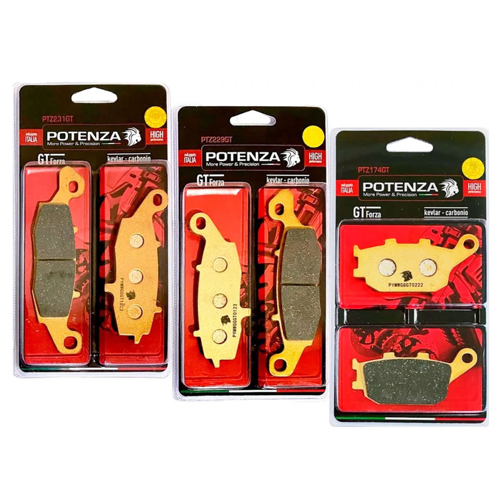 Kit Pastilhas de Freio P/ Suzuki Dl Vstrom 650 2007-2021 Potenza em Oferta na Shopee