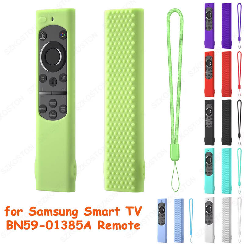 Capa De Controle Remoto De Silicone Para Samsung Smart TV Caso BN59-01388A 01385A 01388H À Prova De Choque Antiderrapant