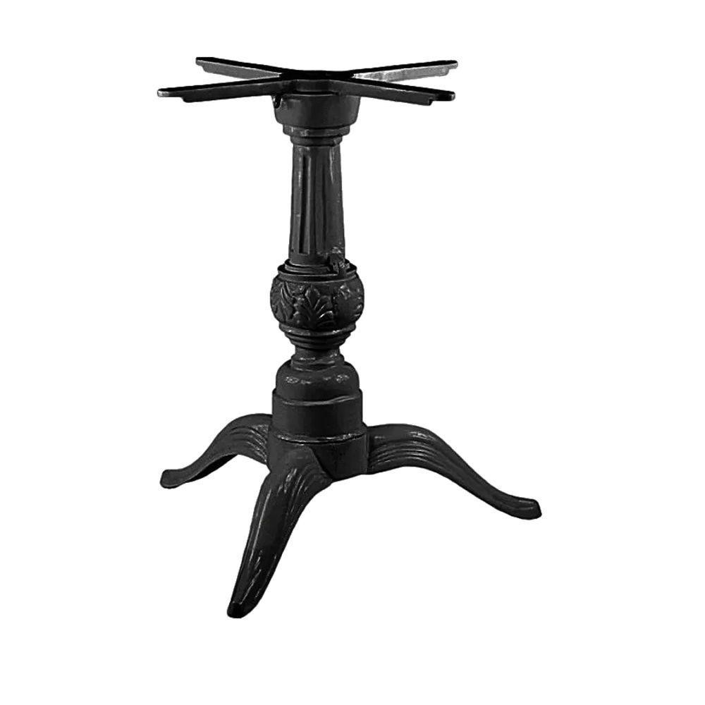 Kit Pé De Mesa E Trava Verona Em Ferro Fundido - Home & Living