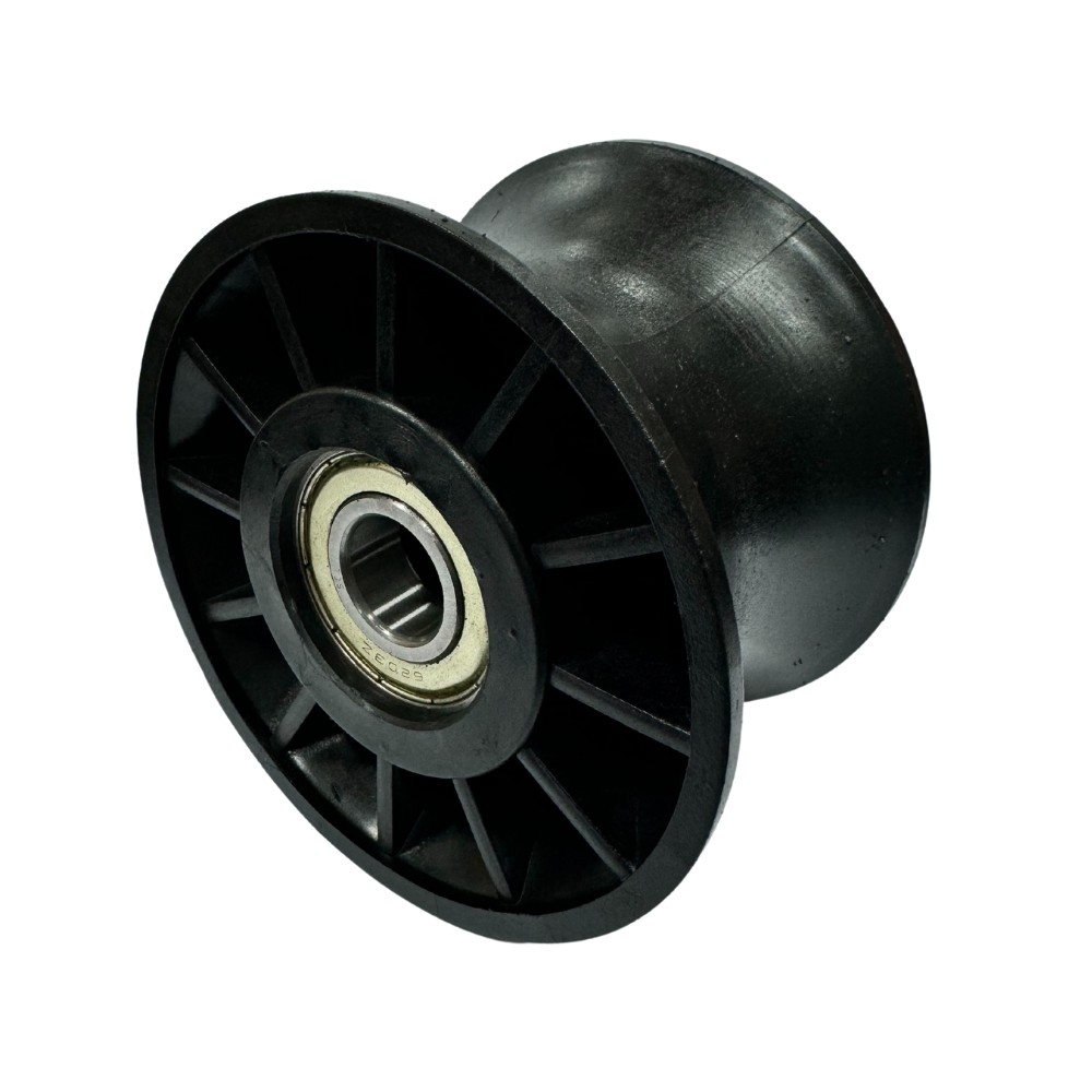 Roldana 100 Mm Com 2 Rolamentos Para Leg Press Tubo 3 Pol
