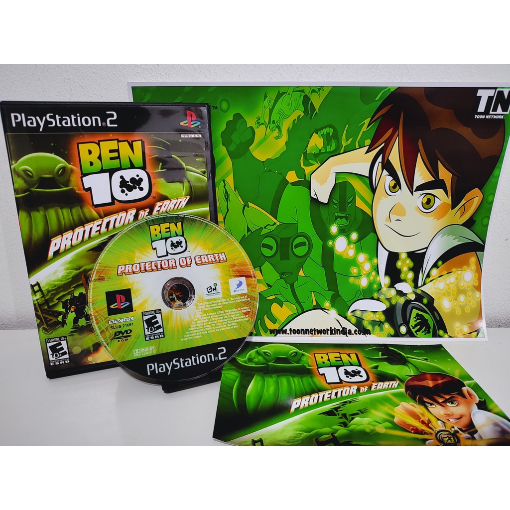 Ben 10 Protector Of The Earth com Poster / PS2