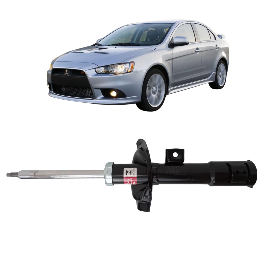 Amortecedor Dianteiro Lado Direito Mitsubishi  Lancer Ralliart Lancer 2012, 2014, 2016, 2018, 2020