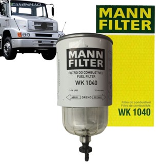 Filtro Diesel Separador Água para Mercedes-Benz OM366LA 1620 / 1714 - Iveco Tector - MWM 6.10  com Copo (WK1040) 'RACOR' em Oferta na Shopee