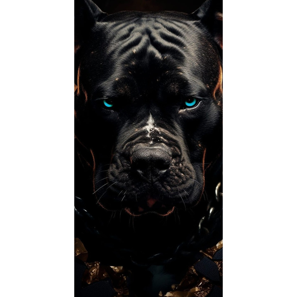 Adesivo para coluna de carro Pit bull American Bully xlt20