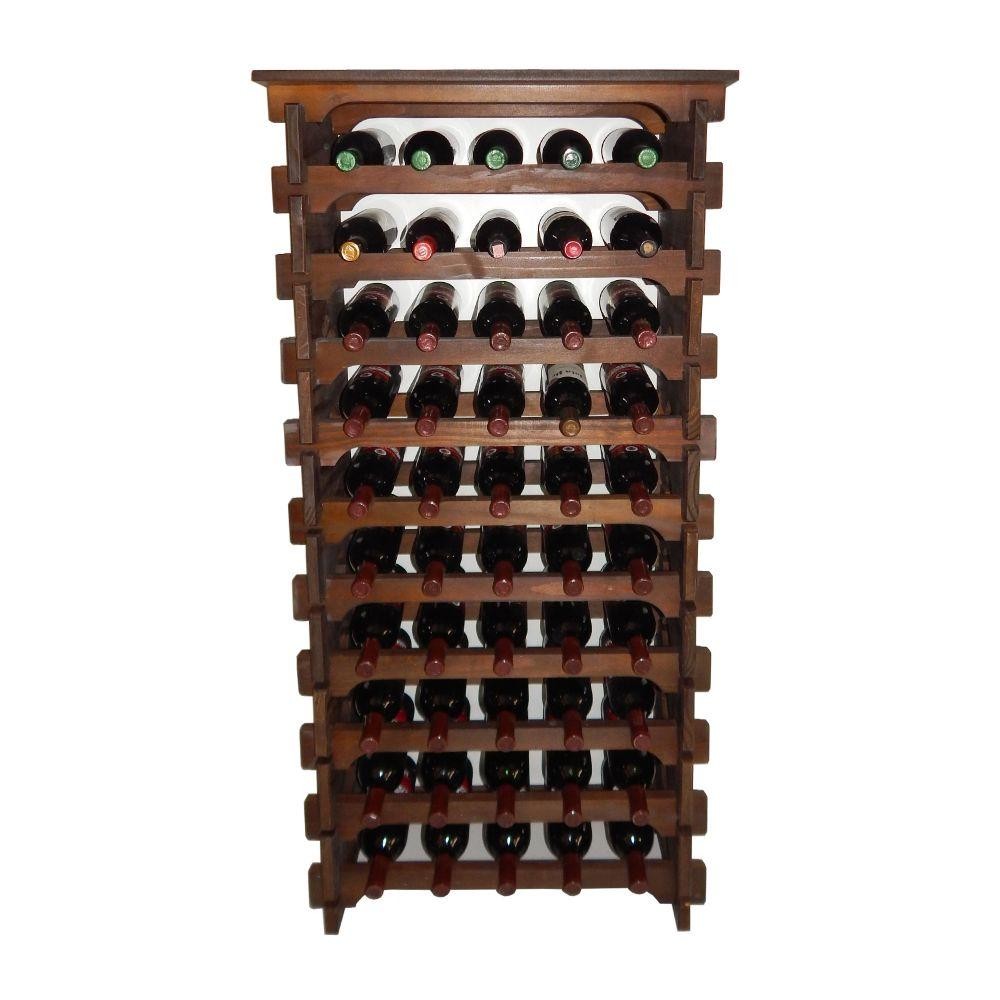 Adega Vinho Madeira 50 Garrafas tipo Mesinha Imbuia C05 em Oferta na Shopee