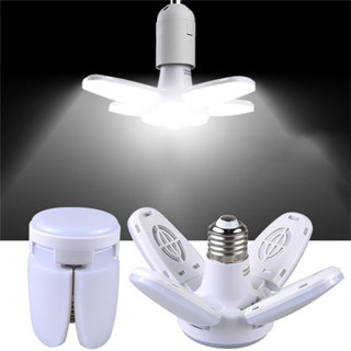Luminária De Teto Dobrável Lâmpada De Pétalas 6000K 28w Para Quarto / Sala De Estar / Casa  / E27 Mini Luz De Folhas em Oferta na Shopee