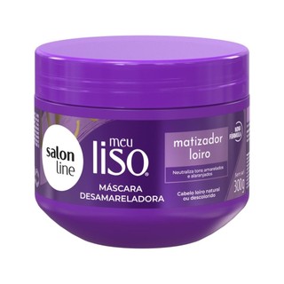 Máscara De Hidratação Meu Liso Matizador Salon Line 300g em Oferta na Shopee