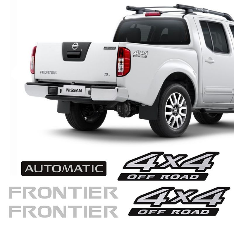 Kit Adesivos Compativeis Com Frontier 4x4 Off Road Automatic em Oferta na Shopee