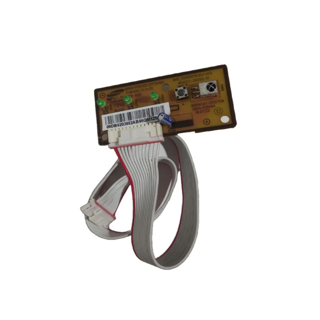 Placa display ar condicionado evaporadora SAMSUNG Multi digital inverter DB92-03982A