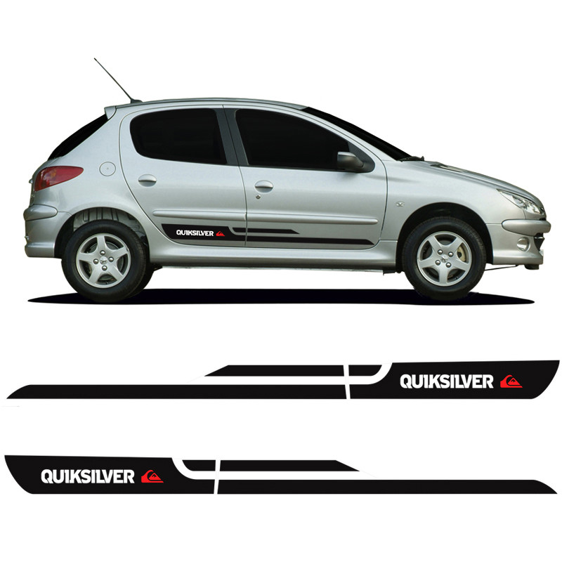 Faixa Lateral Peugeot 206 207 Quiksilver Adesivo Decorativo em Oferta na Shopee