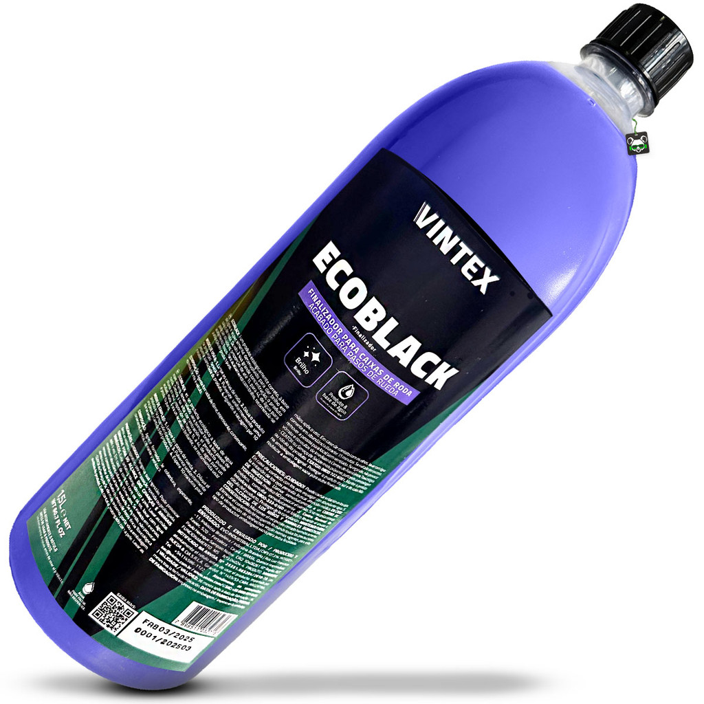 Finalizador Automotivo Caixa Rodas Tapete Pneu Ecoblack 1,5L Vintex em Oferta na Shopee