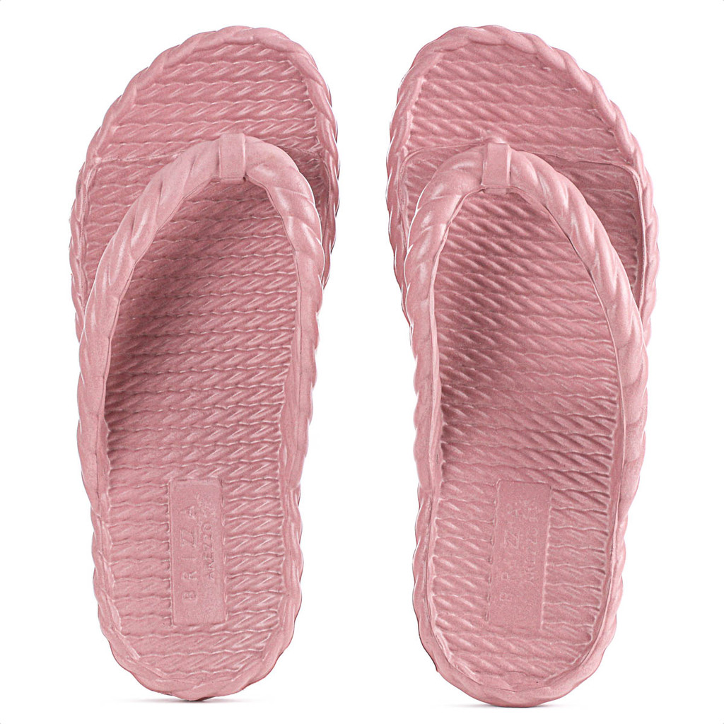 Chinelo Brizza Arezzo EVA Rosa - Feminino em Oferta na Shopee