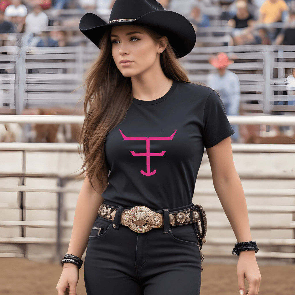 Camiseta Feminina Básica Estampada Texas Country Texas Farm Agro Roça Rodeio Bruta Txc