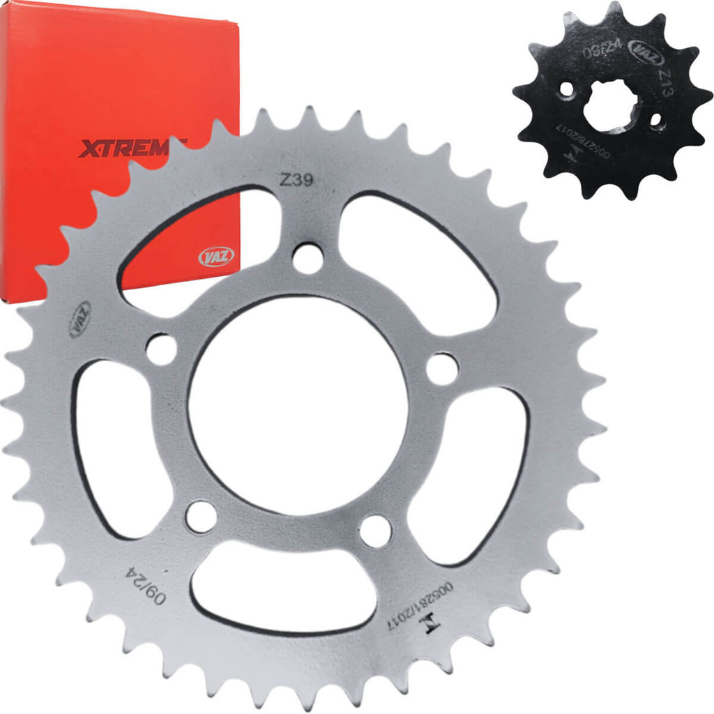 Kit Coroa Pinhão Dafra Horizon 250 2013 a 2018 Reforçado Vaz