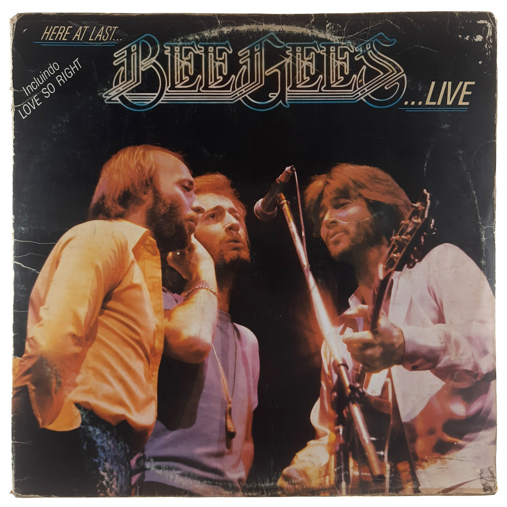 LP Here At Last... Bee Gees ...Live - Bee Gees 1977