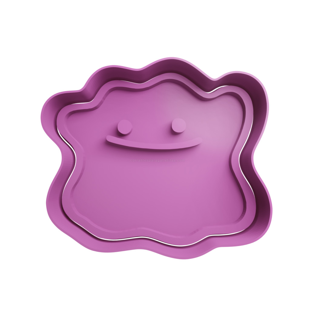 Cortador De Biscoito Ditto - pokemon