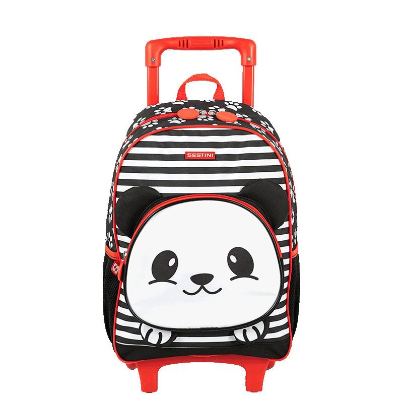 Mochilete Média Sestini Kids Panda 4 - Colorido em Oferta na Shopee
