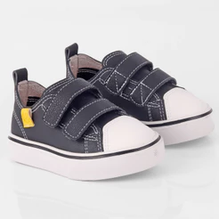 Tenis Infantil Casual Menino FreeStyle KLIN - Preto
