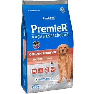 Ração PremieR Raças Especificas golden retriever adultos frango 12,0kg em Oferta na Shopee