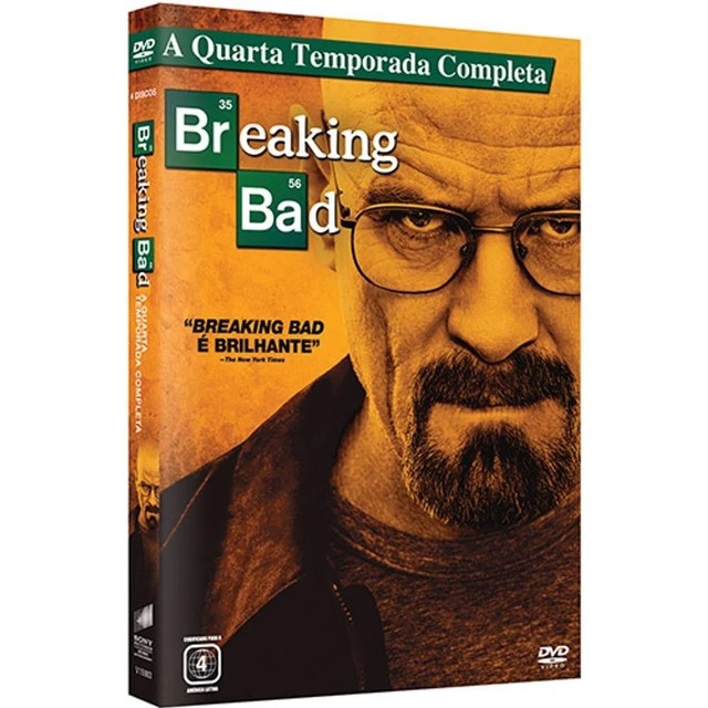 DVD Breaking Bad - A quarta temporada completa editora
