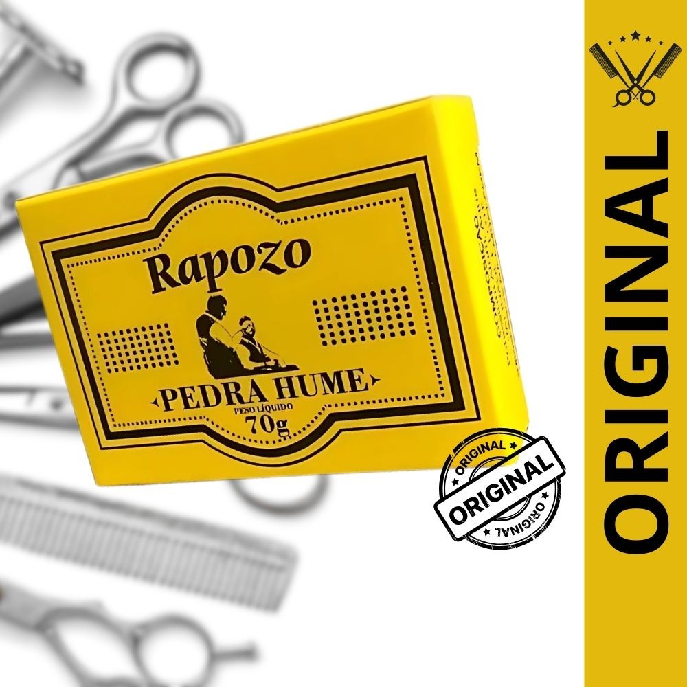 Pedra Hume Rapozo Tablete 70g Original - Envio Imediato em Oferta na Shopee