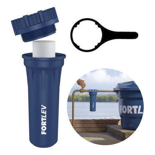 Filtro Para Caixa D'água 9.3/4 Fortlev 25 Micras Remove Barro Areia Ferrugem em Oferta na Shopee