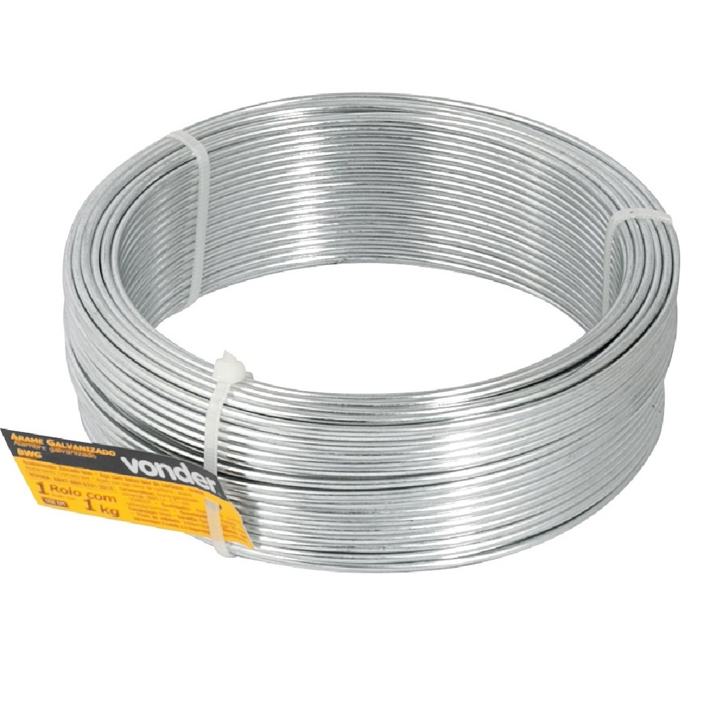 Arame Galvanizado Comercial Bwg 20 089 Mm Vonder