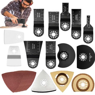 Lâminas de serra oscilante de 24 peças para metal, azulejo e madeira em Oferta na Shopee
