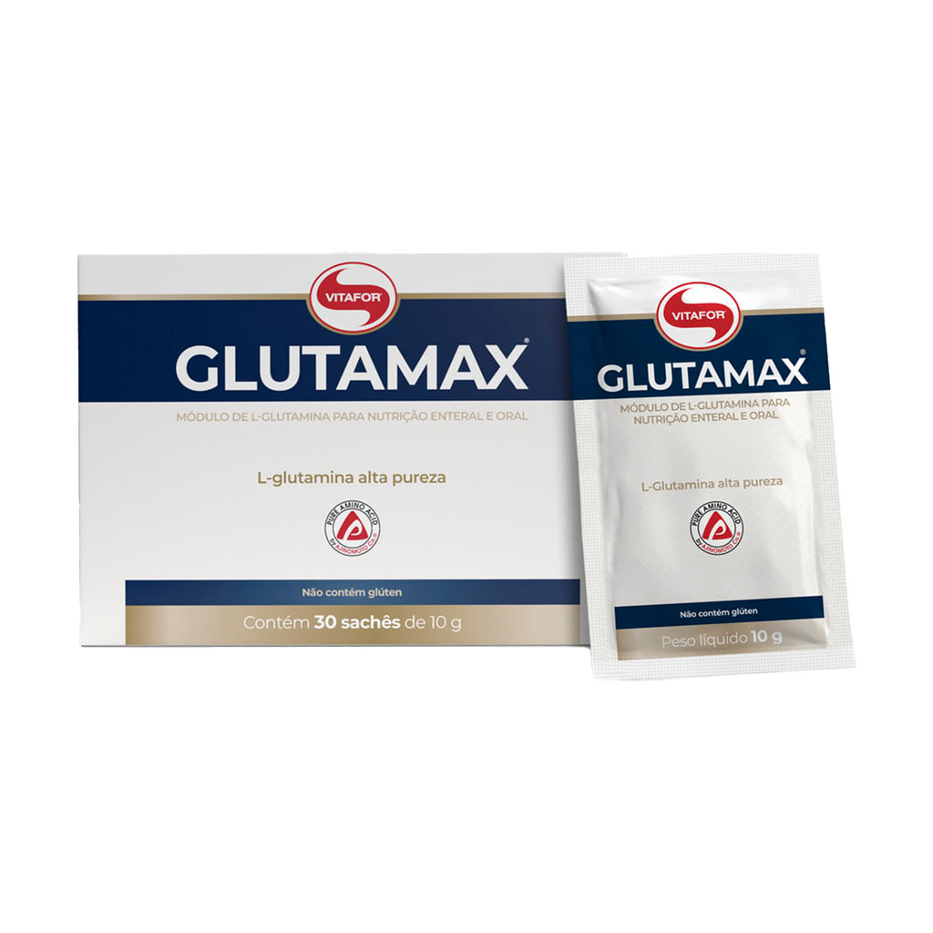 Glutamina - Glutamax 30 Sashês 10g - Vitafor em Oferta na Shopee