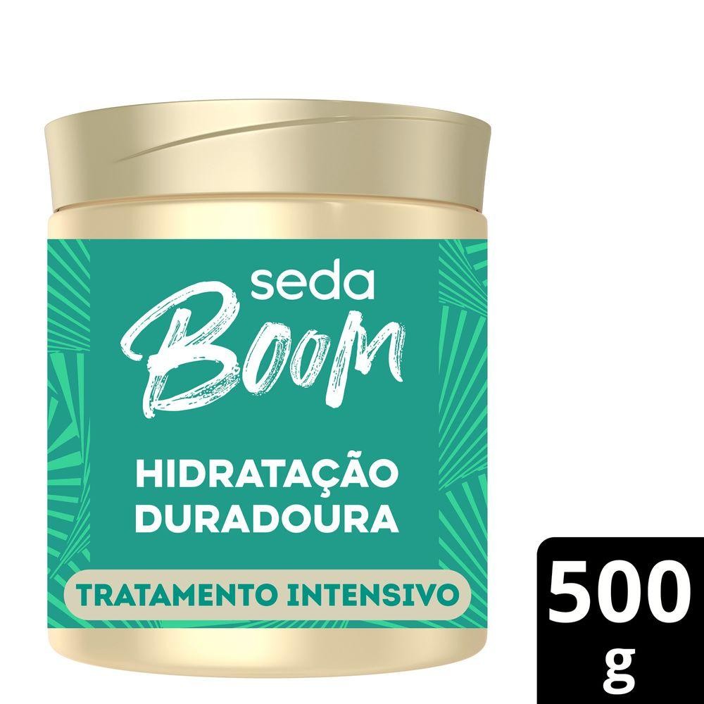 Máscara de Tratamento Intensivo Seda Boom Hidratação Duradoura 500g em Oferta na Shopee