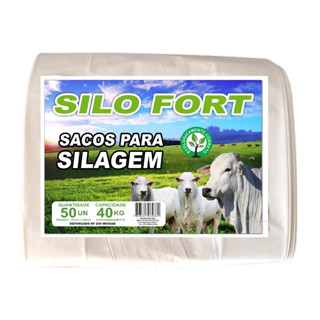 Sacos Para Silagem 51x100 - 200 Micras C/300 Unidades Branco em Oferta na Shopee